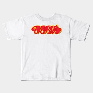 mf doom emboss Kids T-Shirt